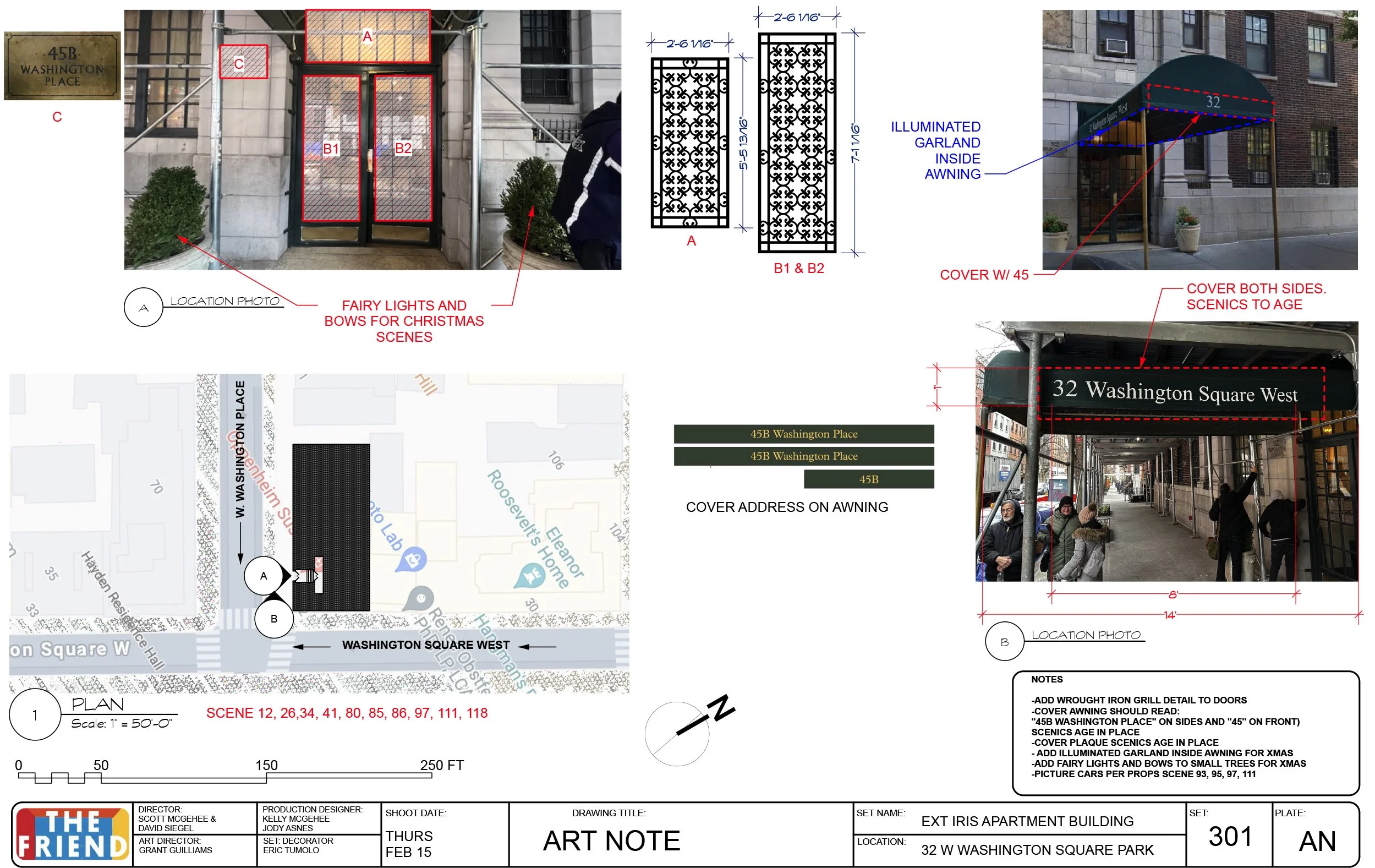 LOCATION ART NOTES