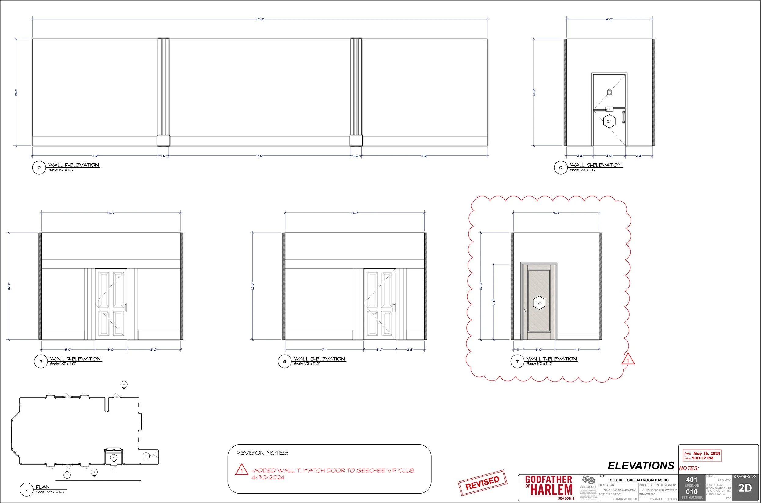 WALL ELEVATIONS