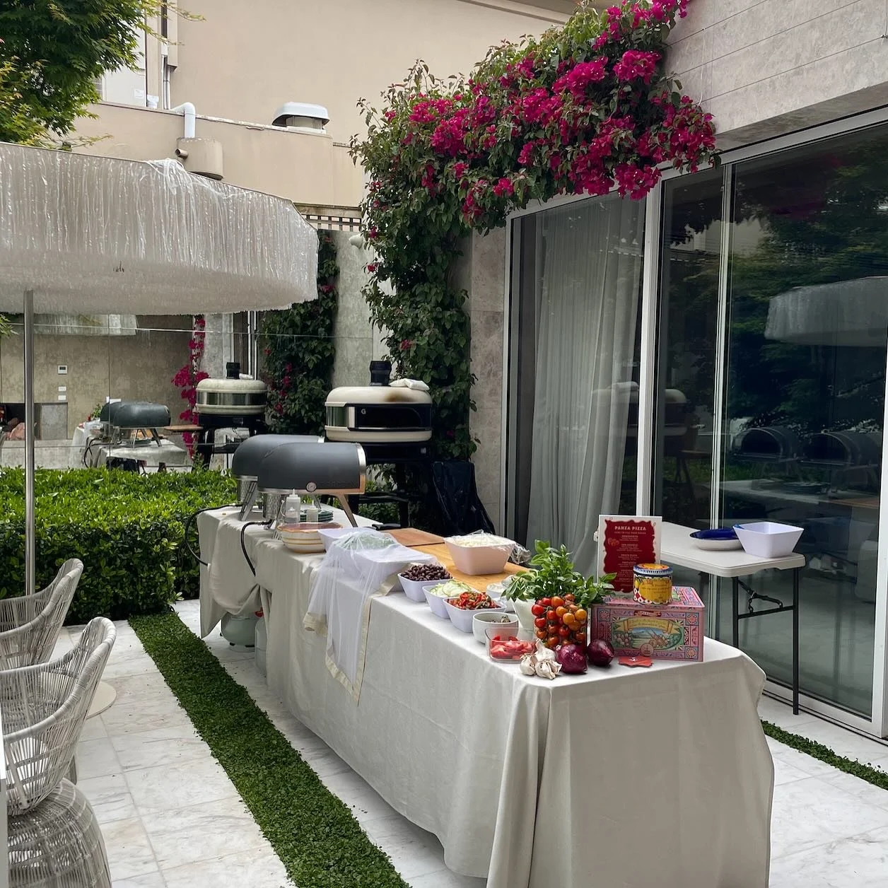 We pride ourselves in everything we do including all the small details of our set up and menu that sets us apart&hellip; just a look back at a very small amount of set ups we have done over the years ✨ which one is your favourite. #catering #foodie #