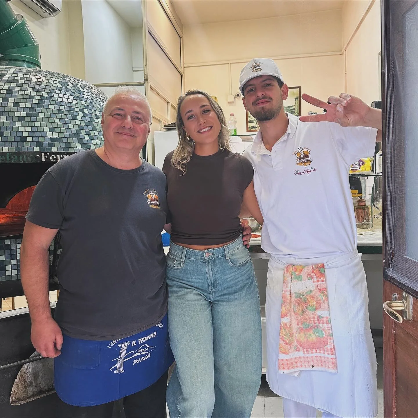 Thank you @pizzeriadamichele for having us! The entire team was so lovely, and what can I say about the pizza &mdash; it&rsquo;s always our number one stop whenever we&rsquo;re in Napoli. People in Italy are always surprised to learn that I own a piz