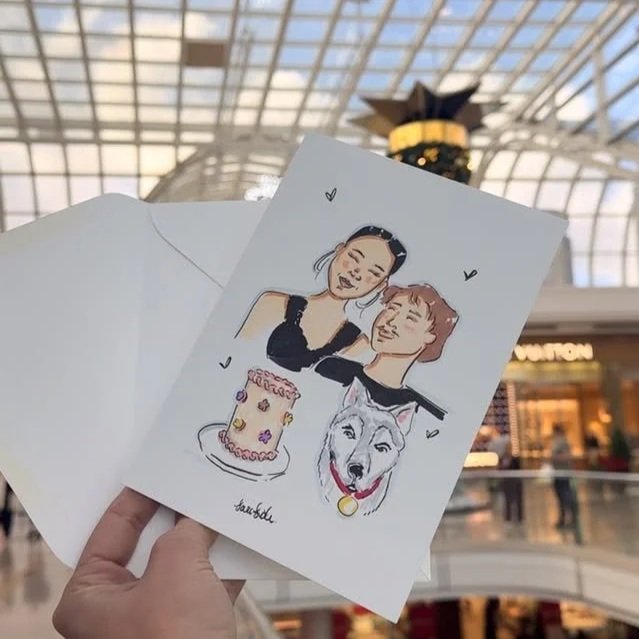 sara sidari live illustration