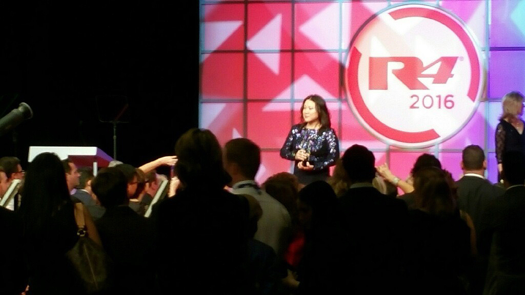 r4 Convention, Erika On Stage