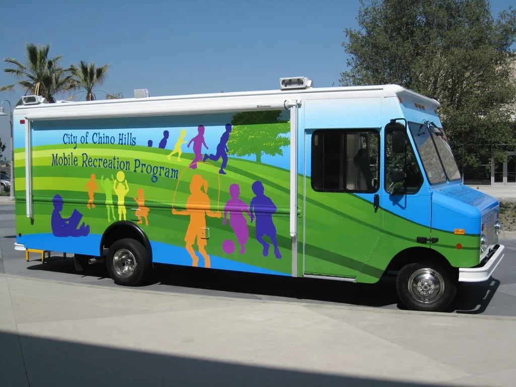 Mobile Recreation in Chino Hills offered for kids during the summer