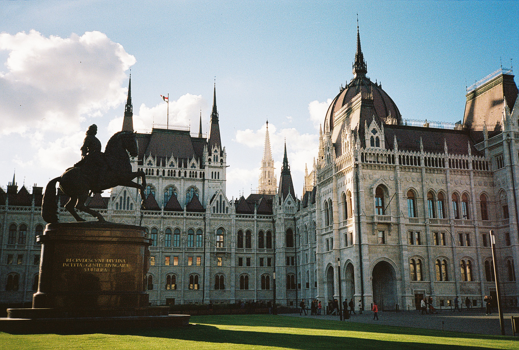 Hungarian Parliament Building in Budapest.