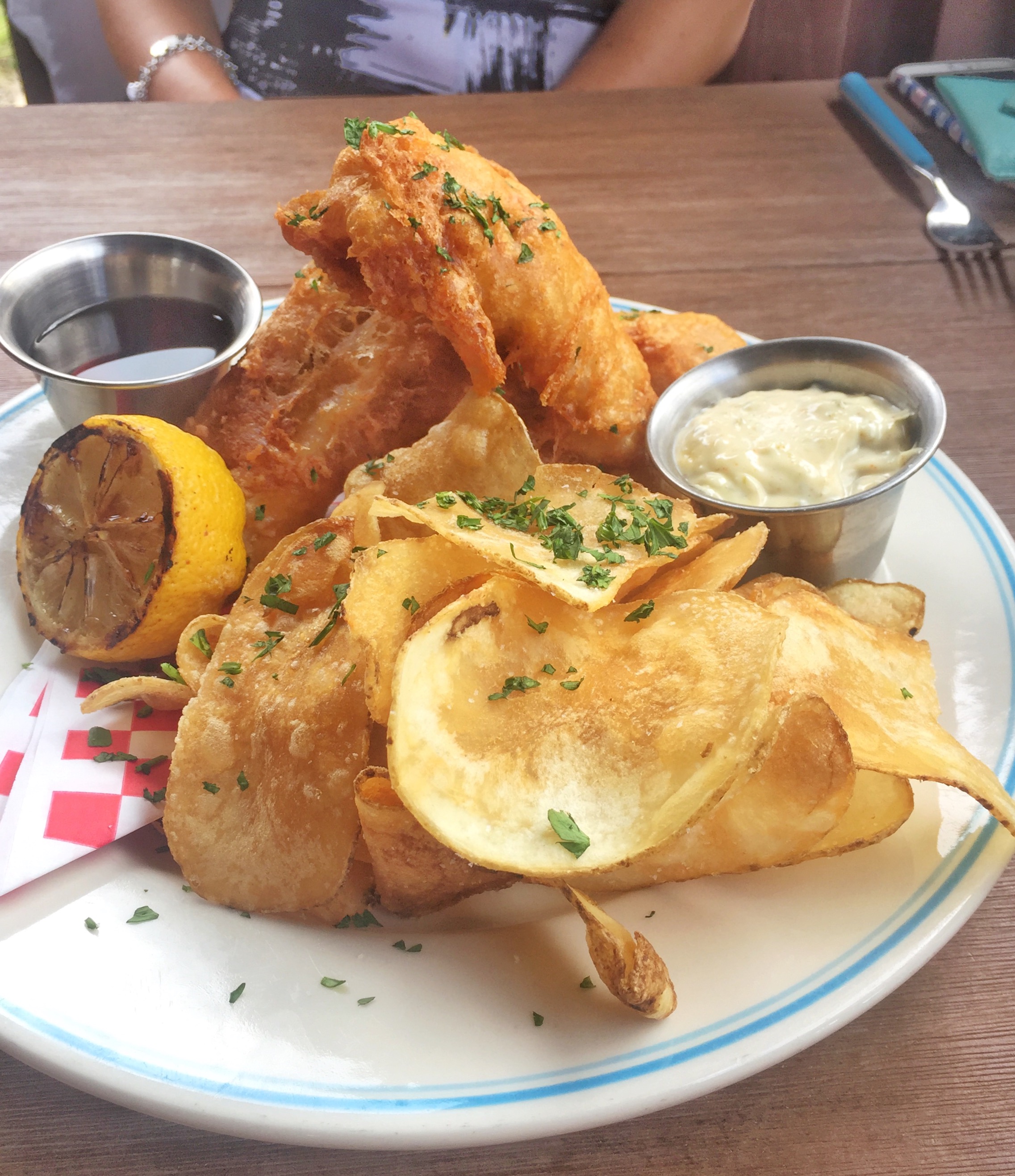 SPECIAL OF THE DAY: FISH AND CHIPS