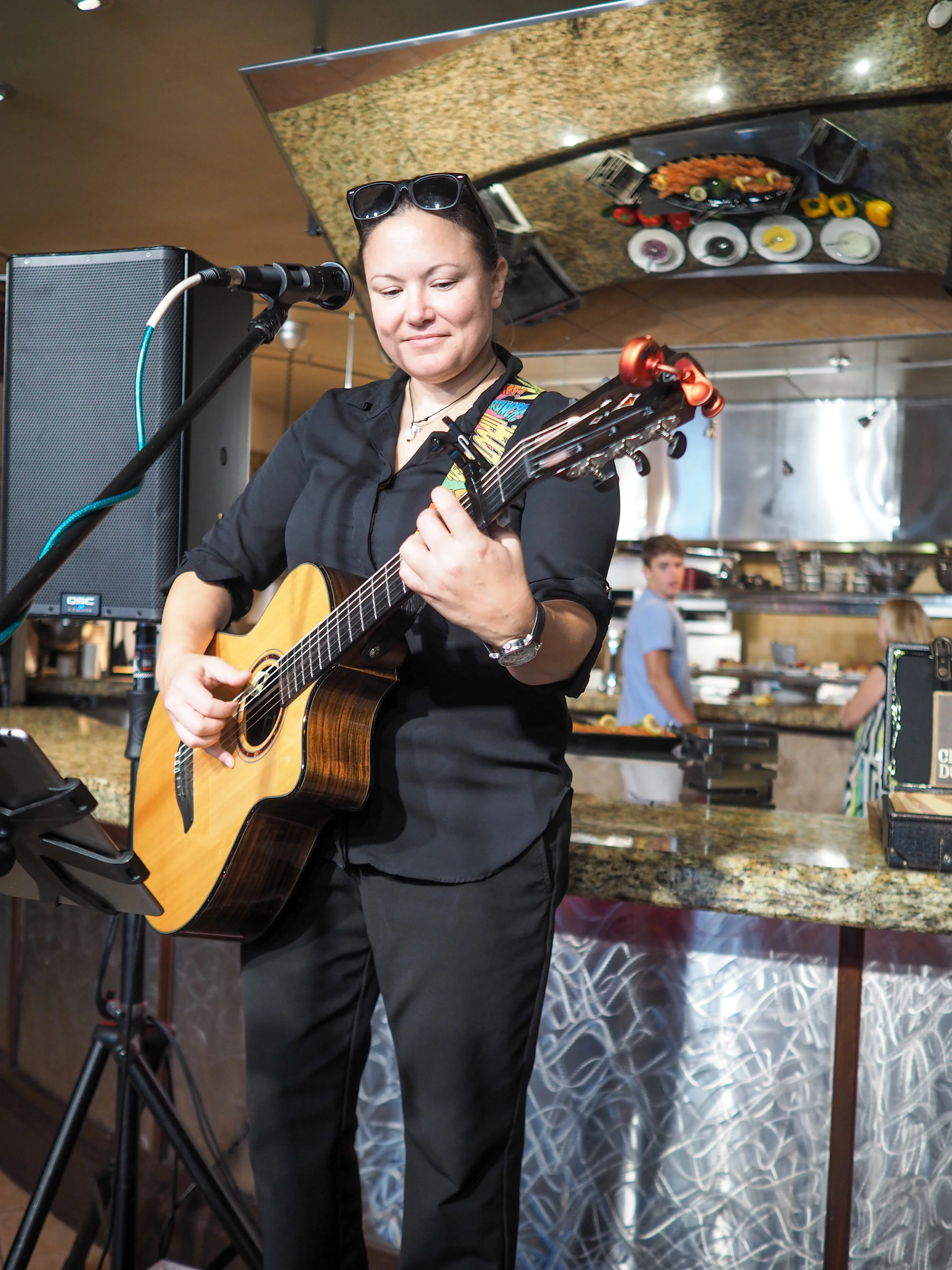 Live acoustic performance by Nicole Equerme