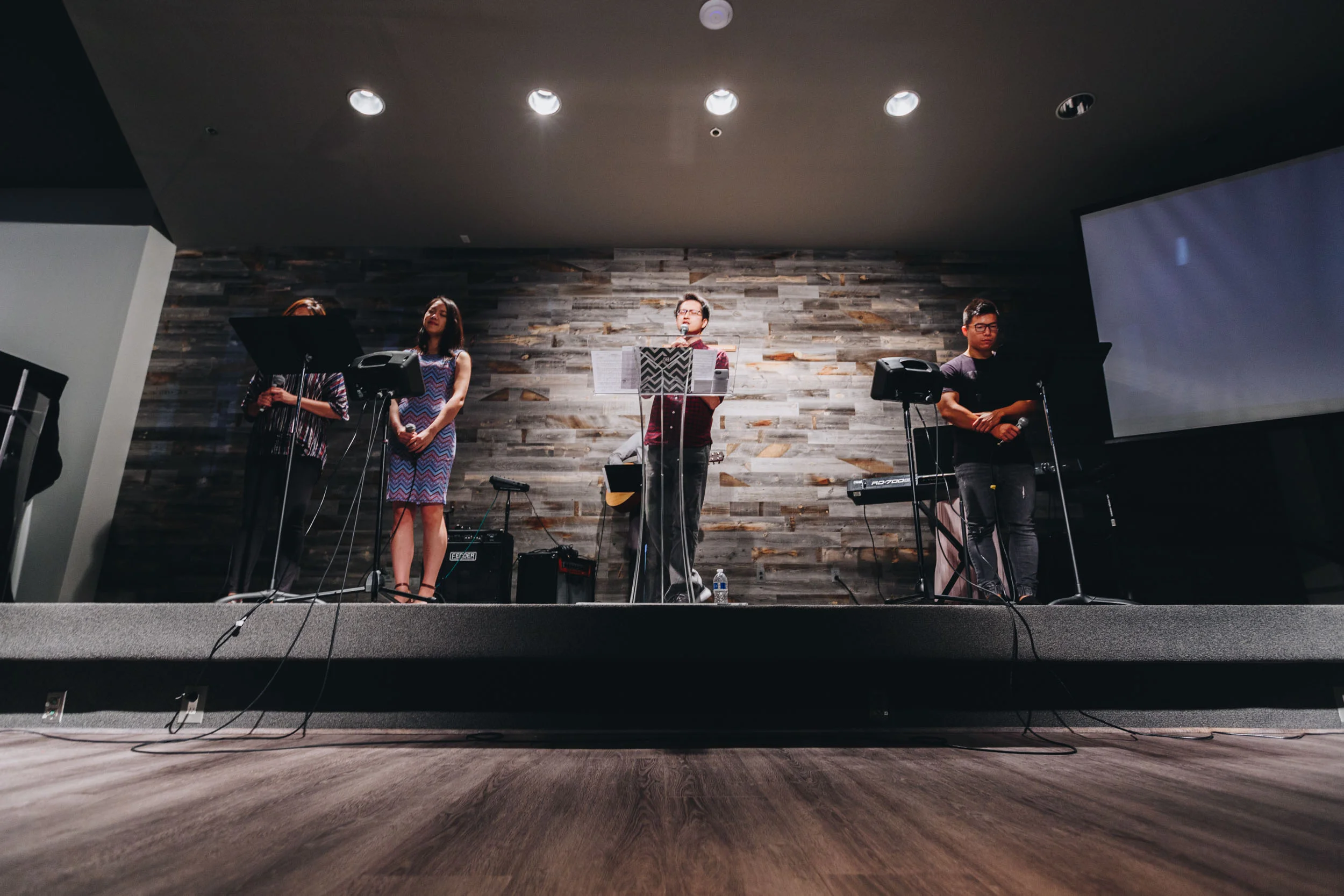 First Sunday Service at EFCI Multi Purpose Room