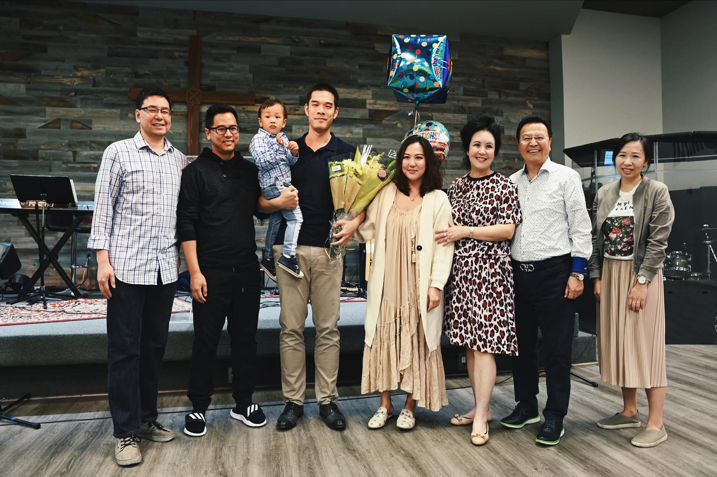 Happy birthday in Christ, Alex! Welcome to the family!
