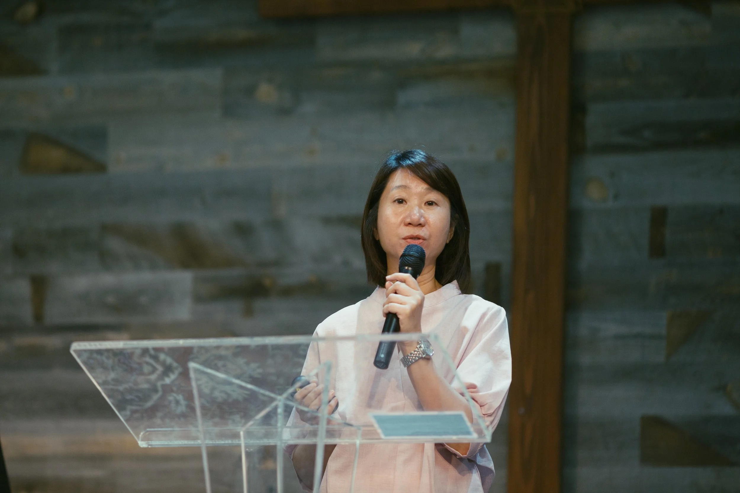 Pastor Marian shared with her mission in Cambodia - Cana Glory Community Center