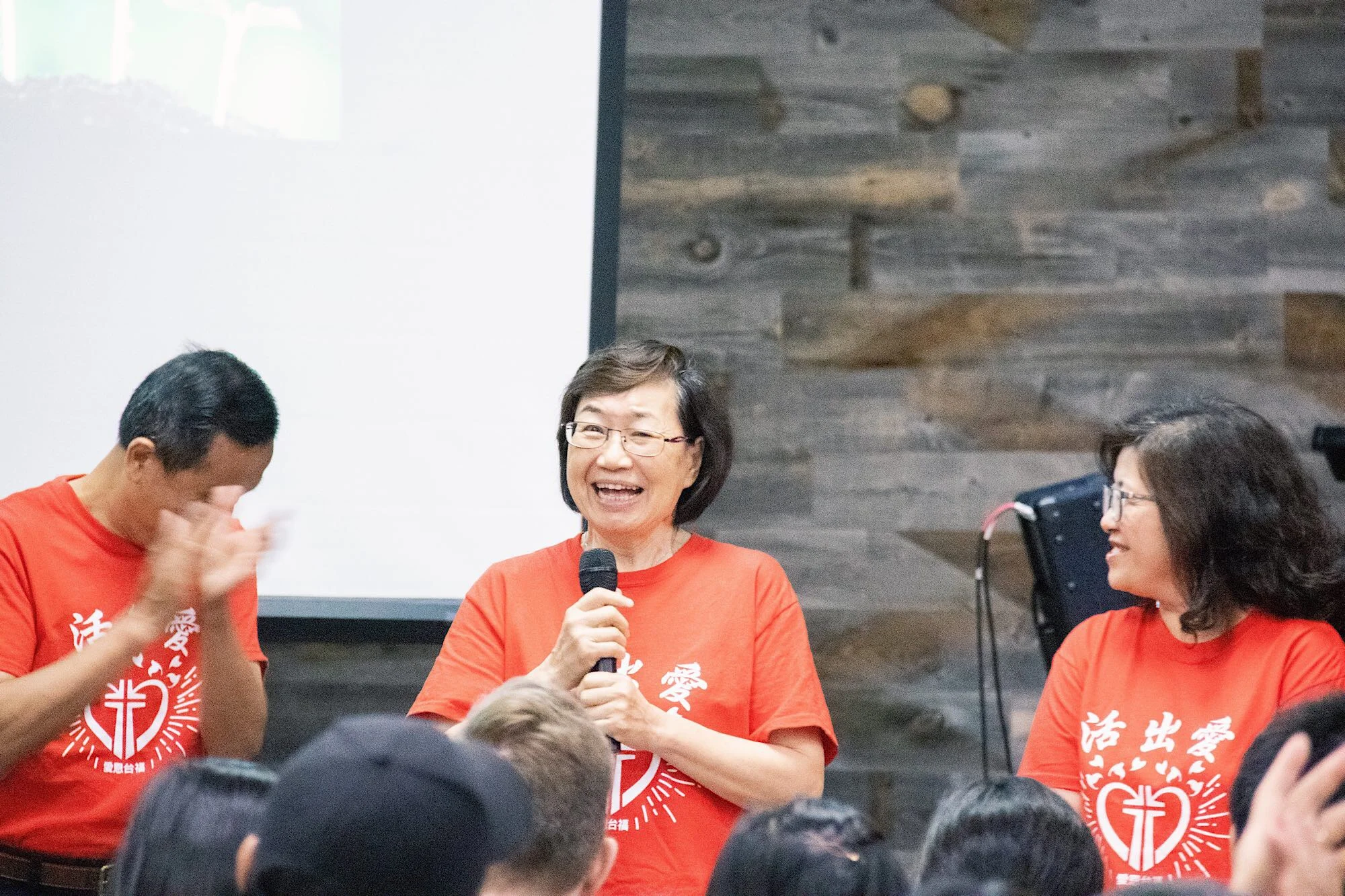 Pastor Ben’s mom happens to be the only team member from 1.5G congregation