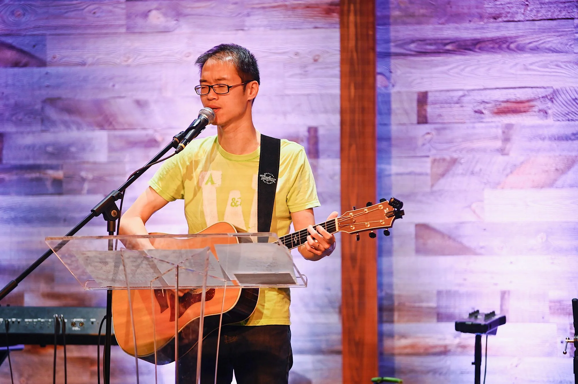 Today’s worship is led by team leader Jeffrey