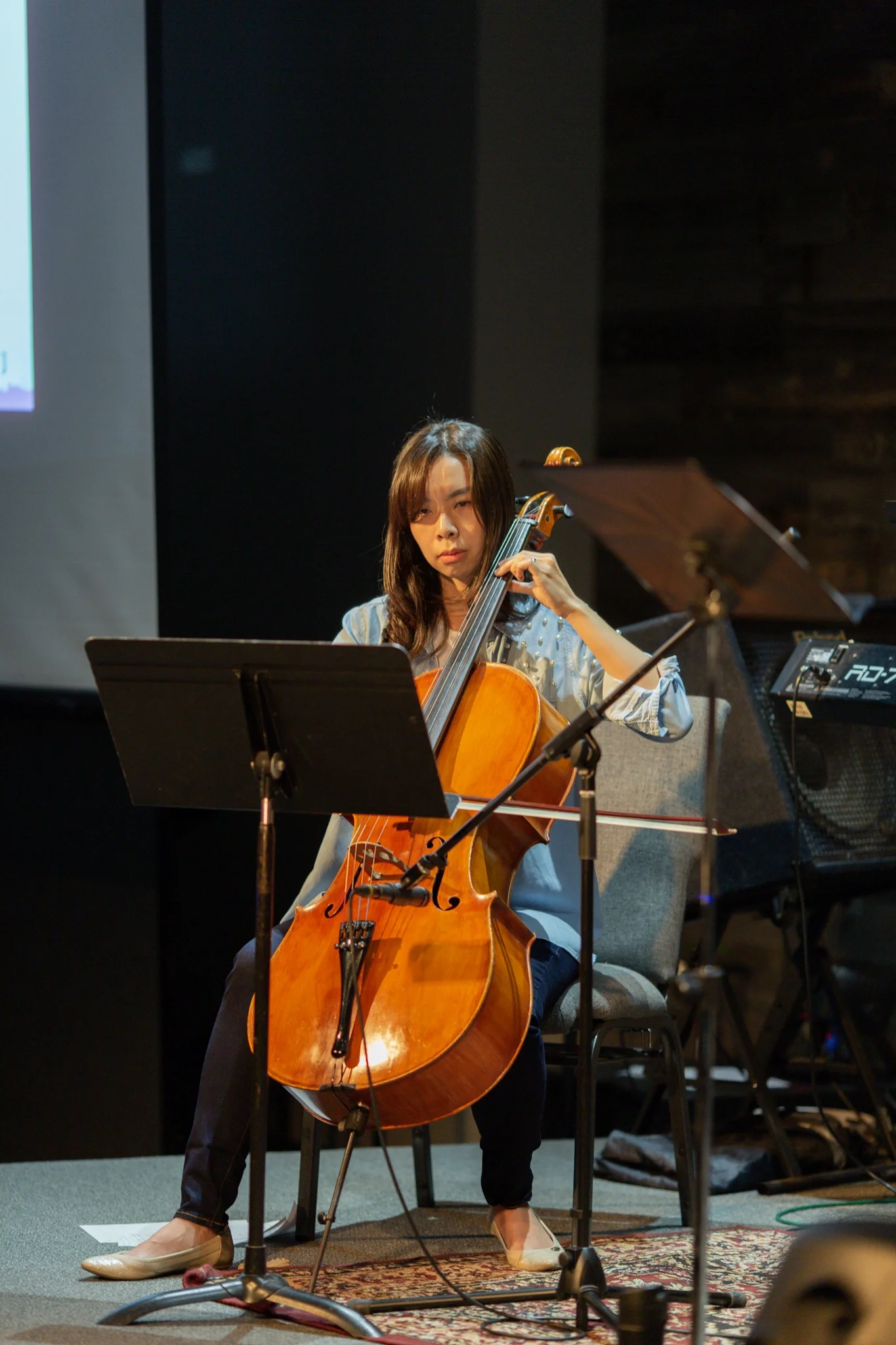 Iris the cellist