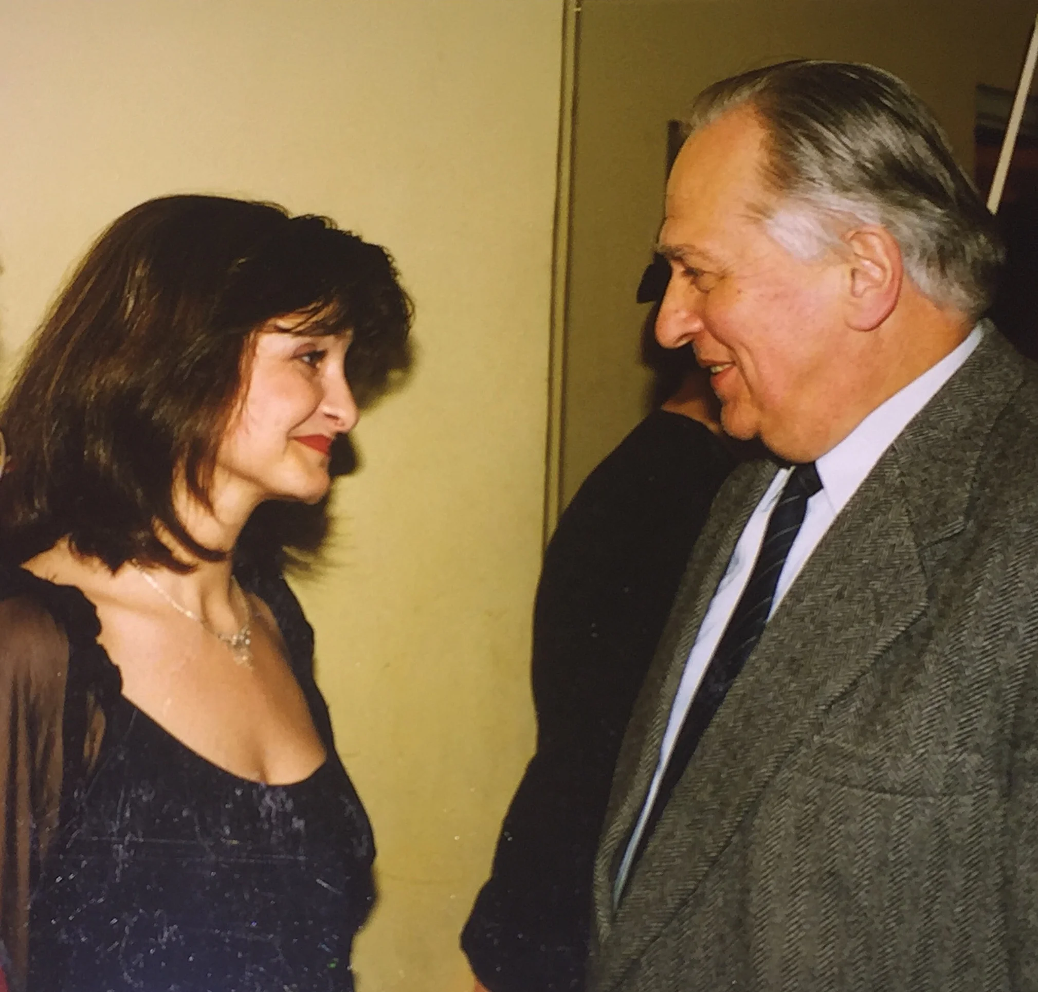 with Maestro Saulius Sondeckis