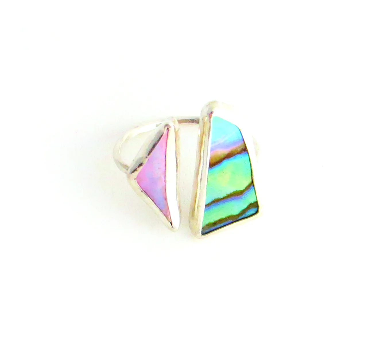Double Abalone Ring