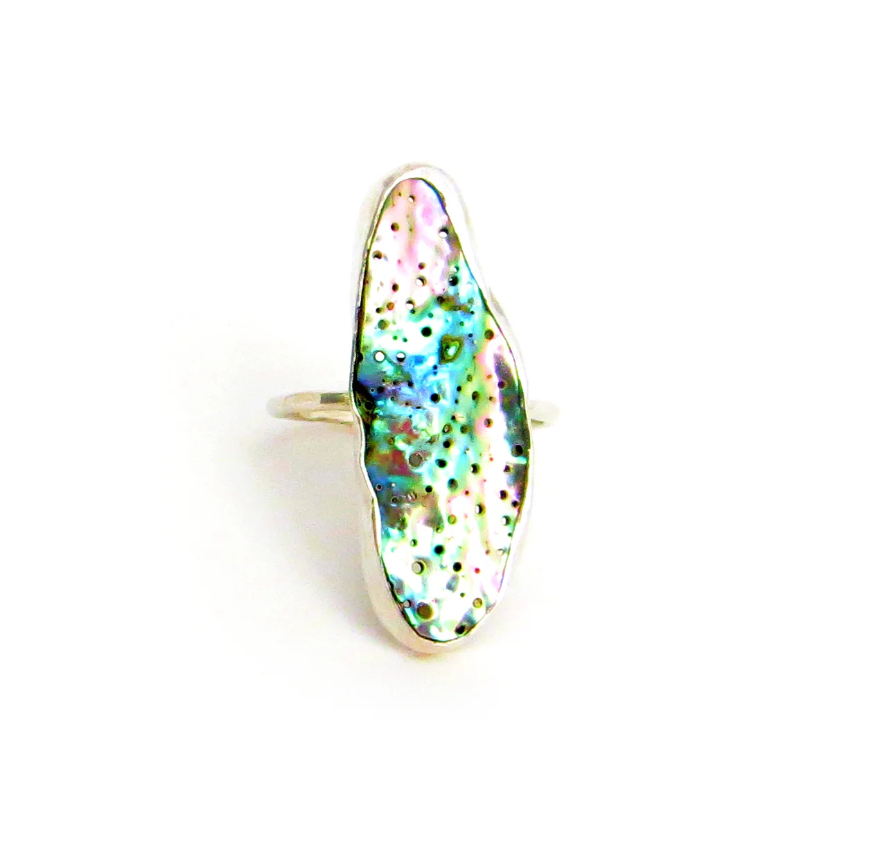 Abalone Galaxy Ring
