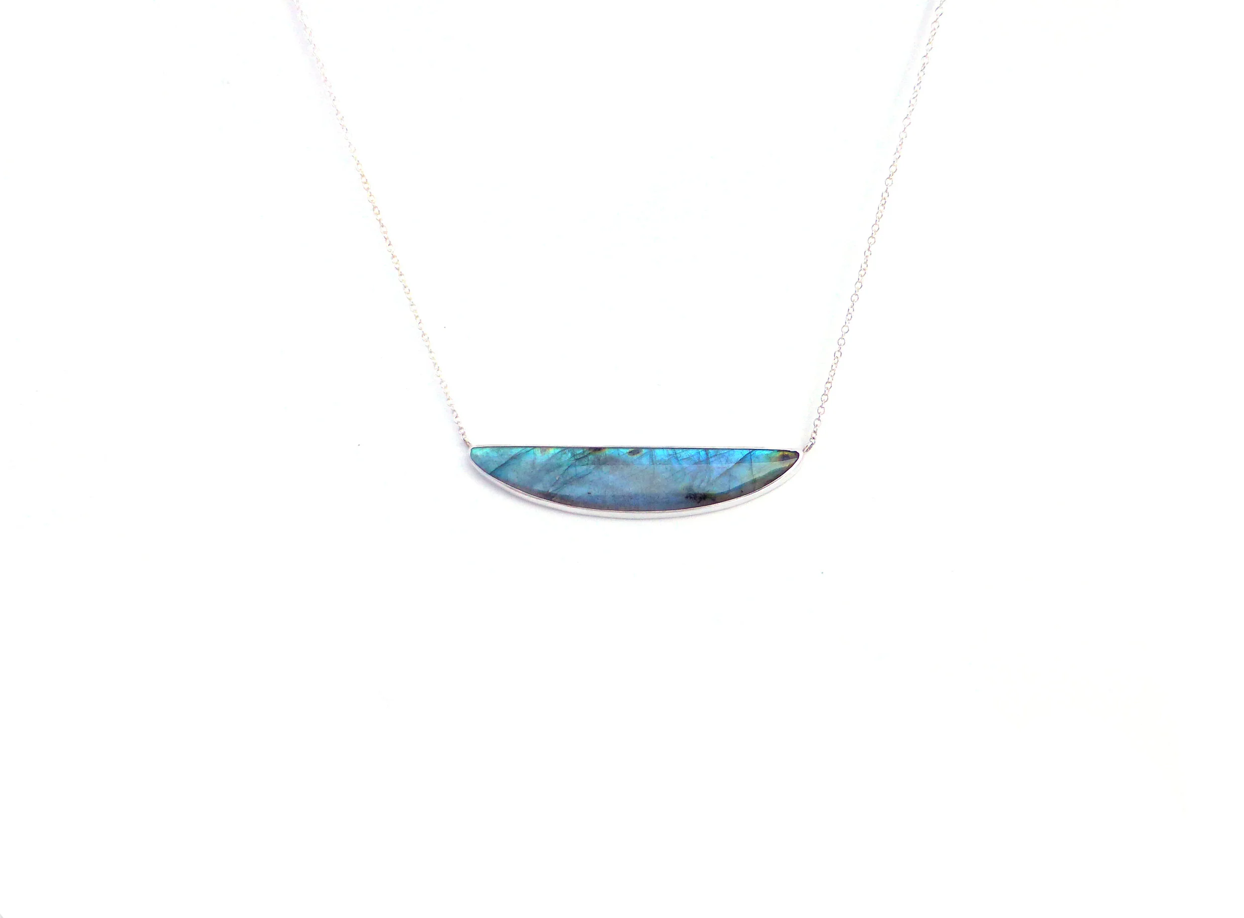 Canadian Labradorite Slice Necklace