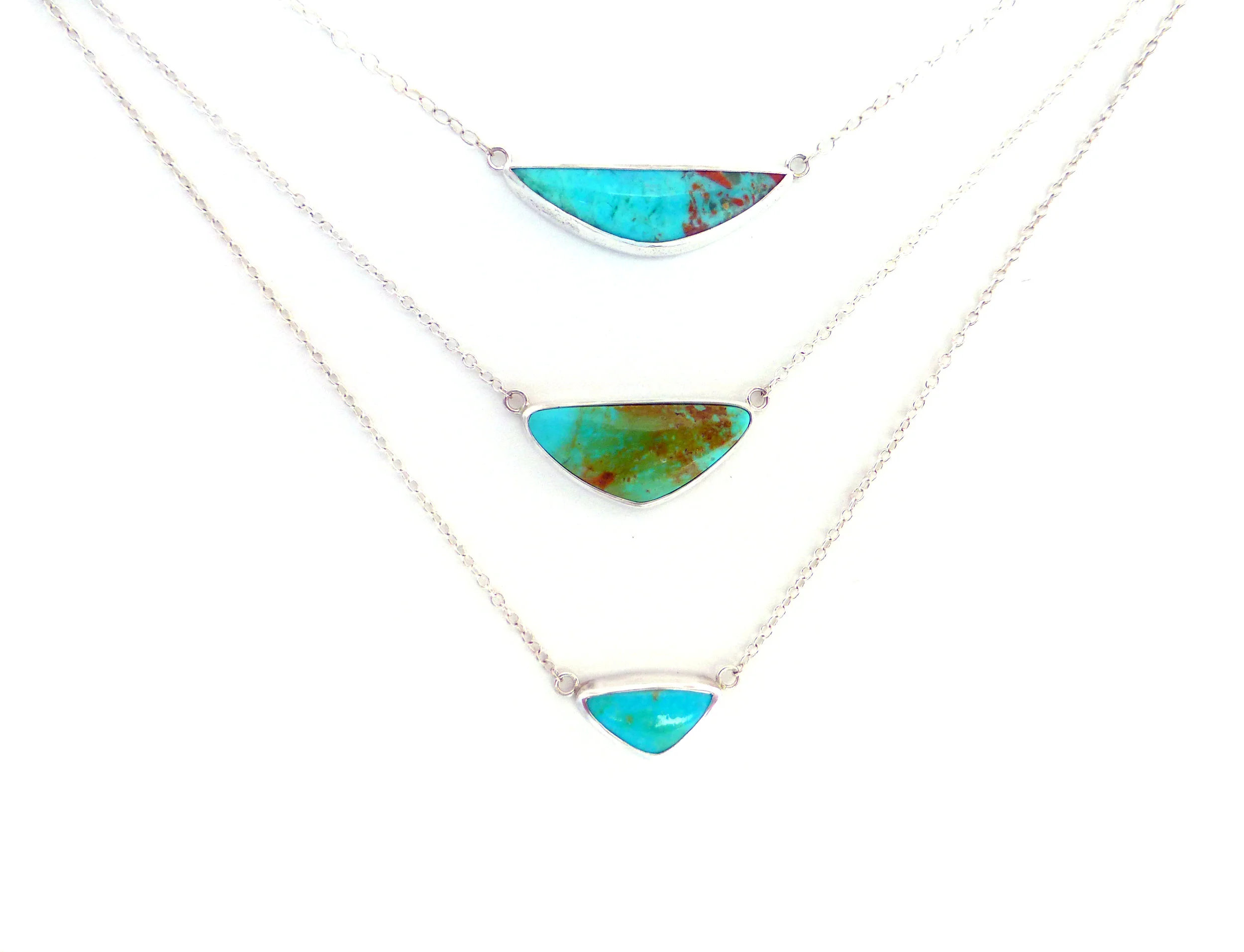 Arizona Turquoise Cascade Necklace