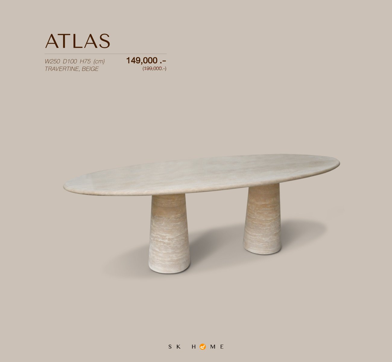 Atlas Dinning table