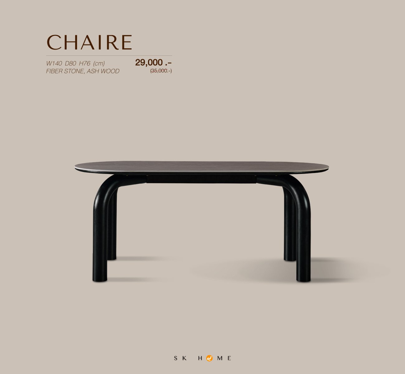 Chaire Dinning table