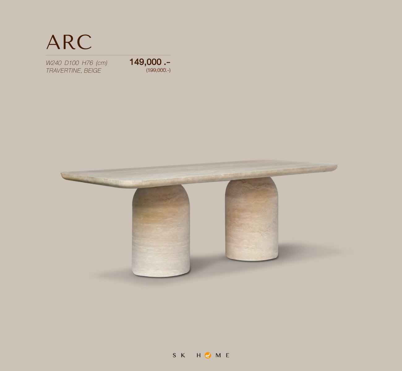 Arc Dinning table