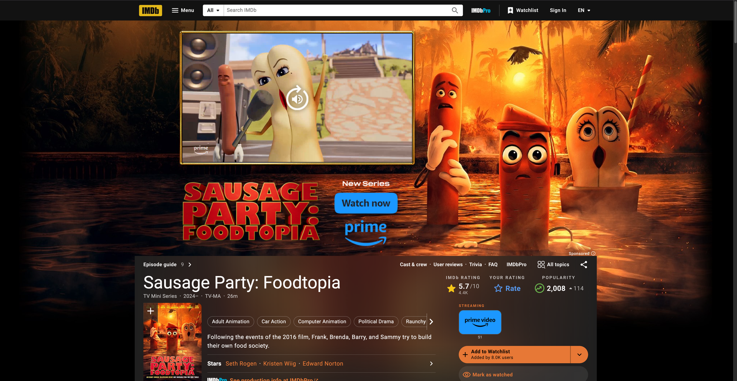 IMDb Homepage