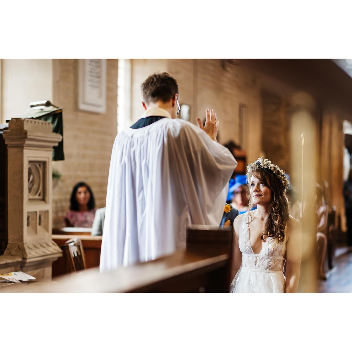 Those just married smiles 💕

The ceremony is often the quickest part of the day. But the main reason we&rsquo;re all there. To watch the two people we love marry eachother. It&rsquo;s a pretty special moment to share and witness. 

I love a church c