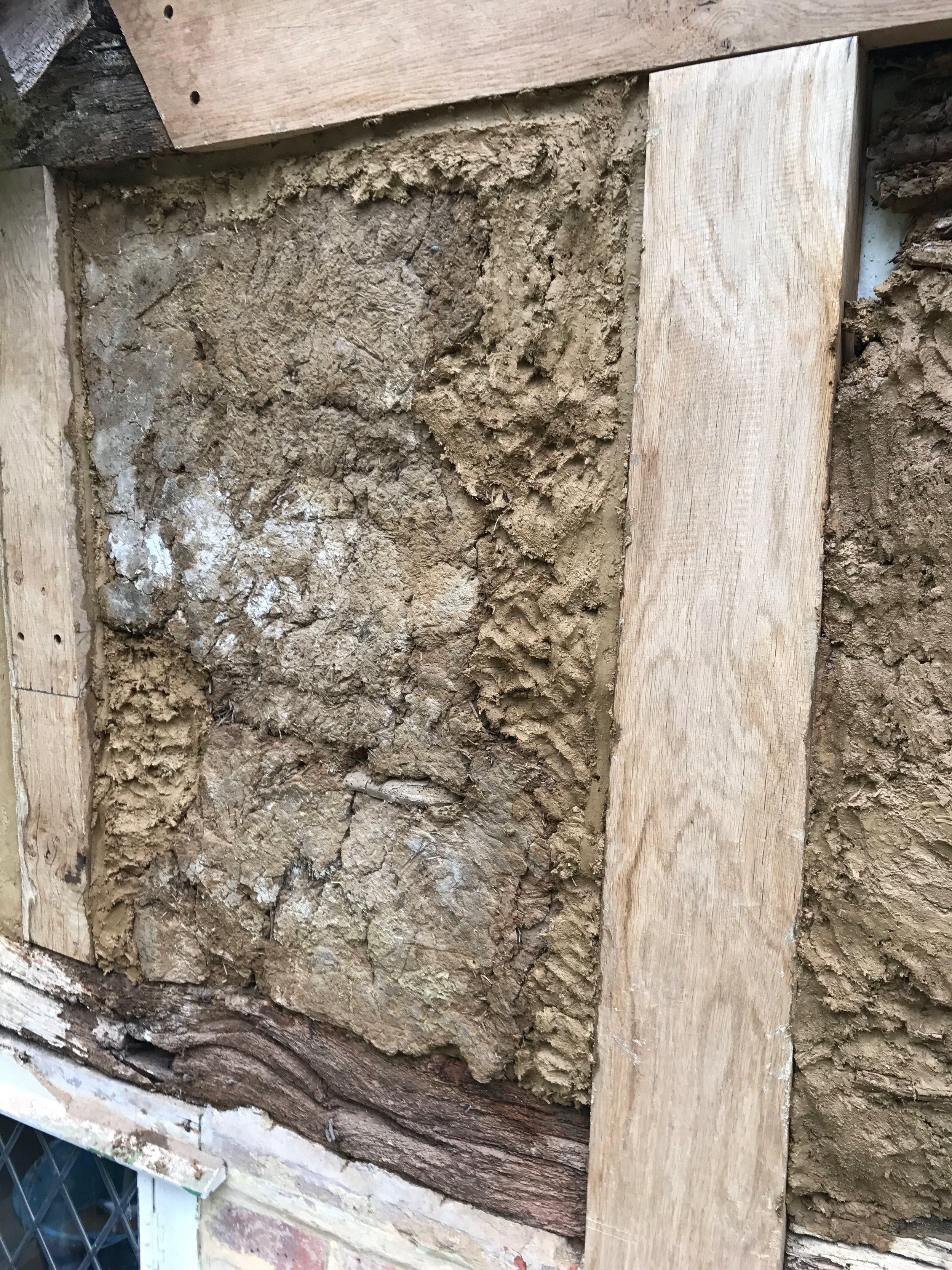 Existing wattle and daub