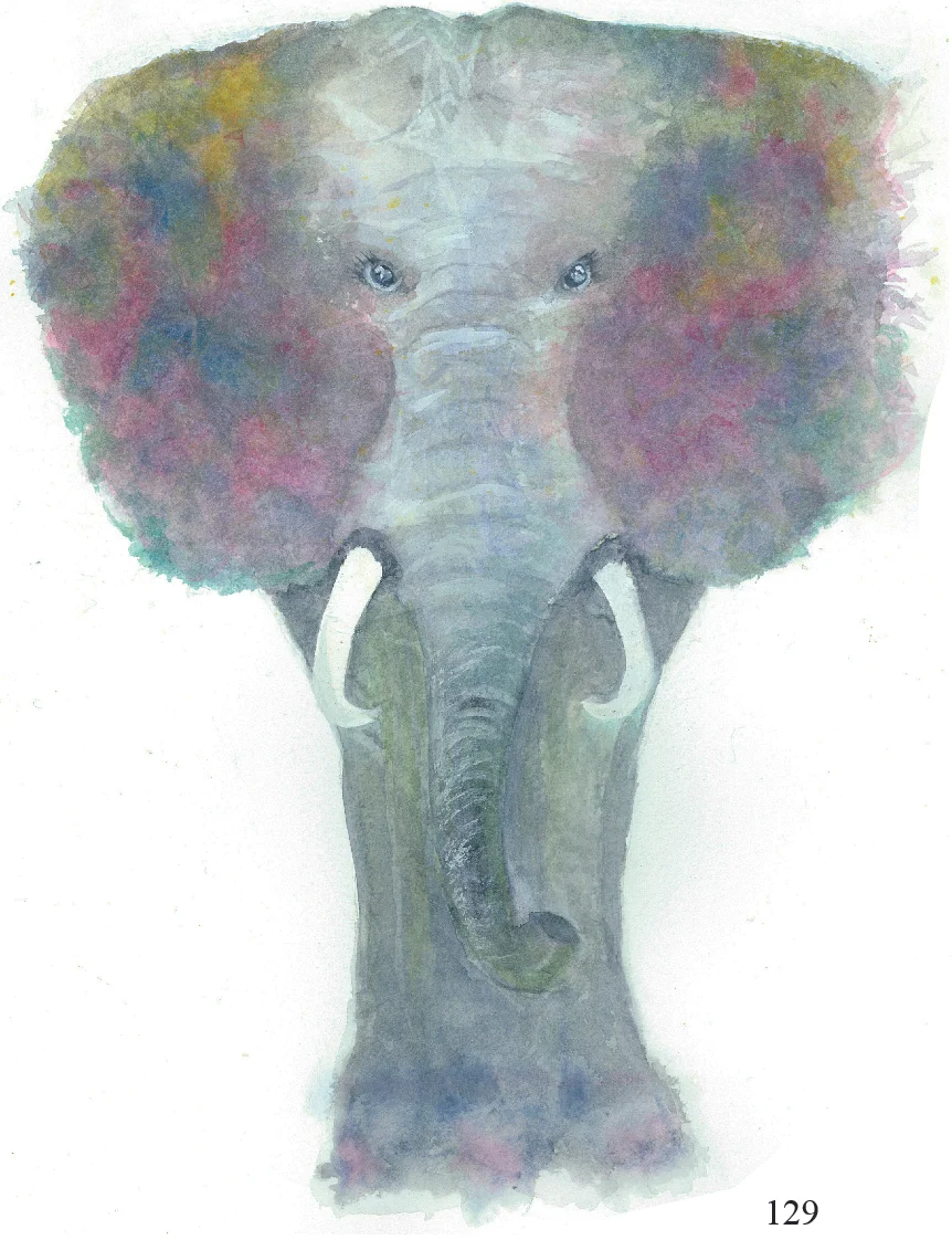 129 just a jazzy jumbo Gill Thomas 6x6 Arty Cards.jpg