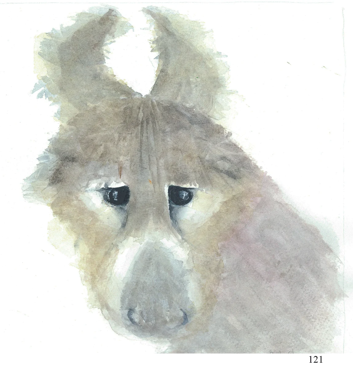 121 just anxious Gill Thomas 6x6 Arty Cards.jpg