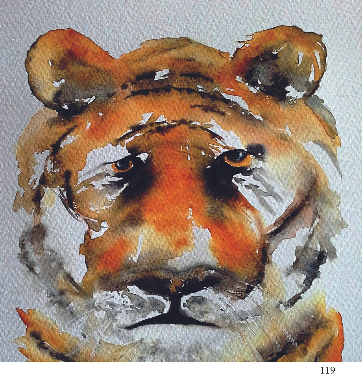 119 just grumpy Gill Thomas 6x6 Arty Cards.jpg