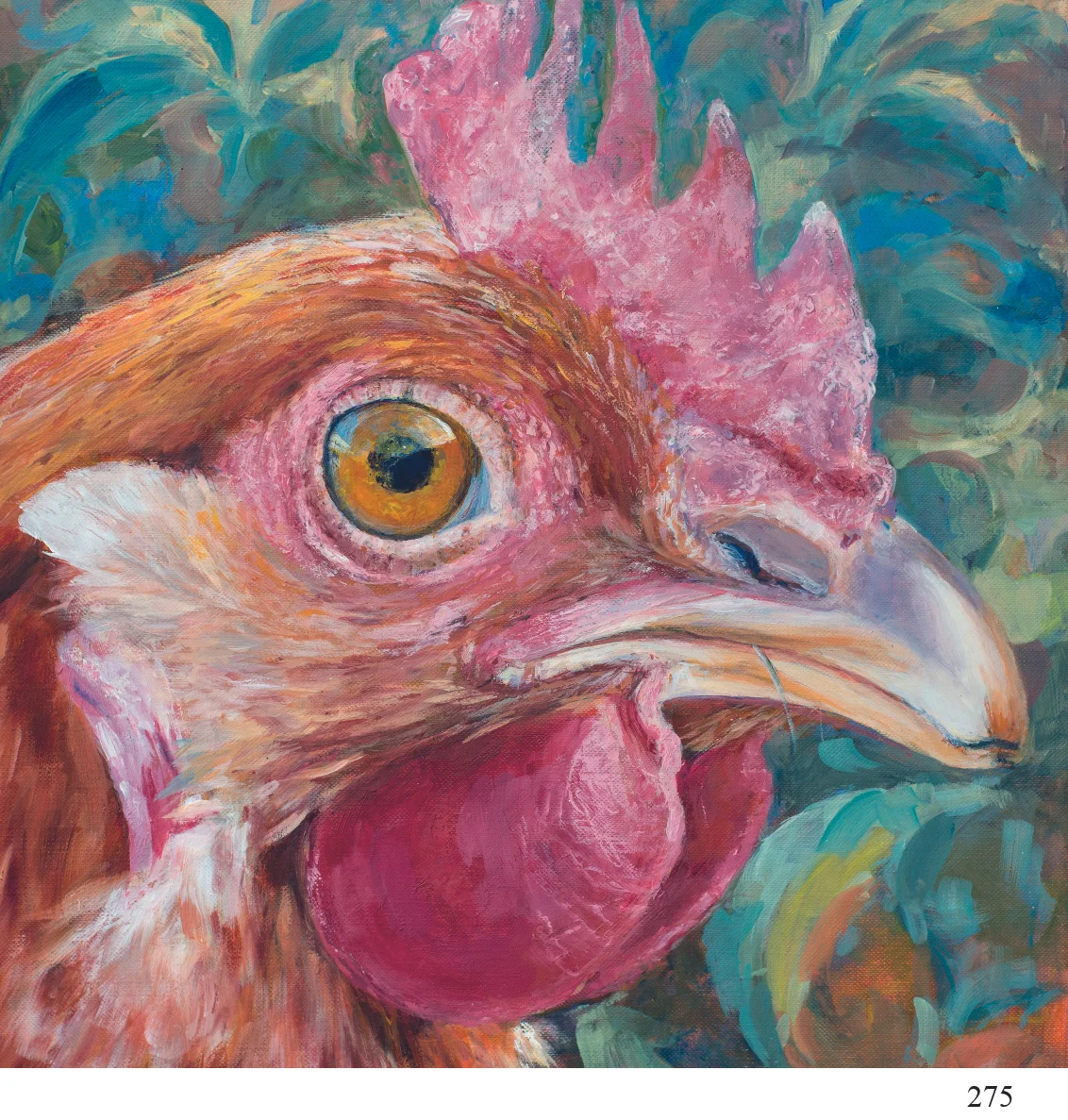 275 chicken 2 Sarah Talbot Art Cards.jpg