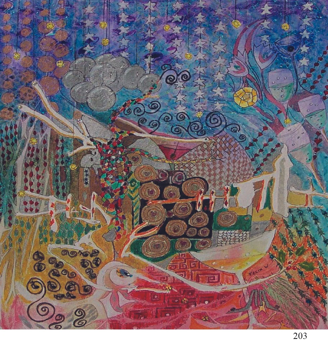 203 celebration Marcia Mence arty cards 6x6.jpg
