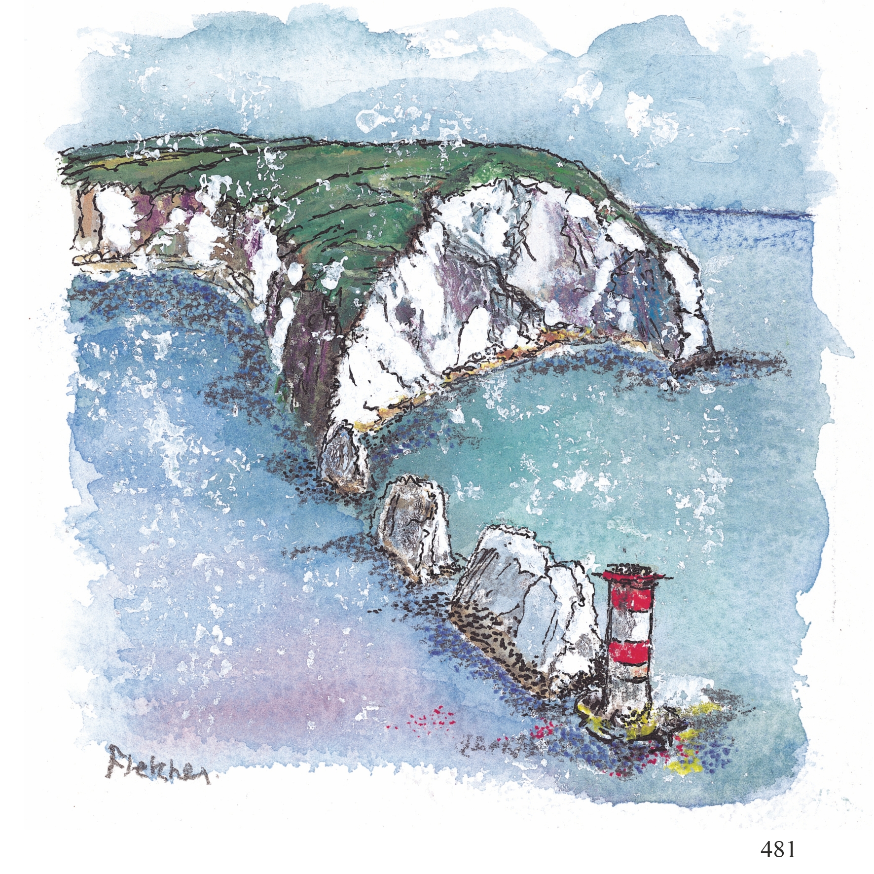 481 Needles Liz Fletcher artycards.jpg