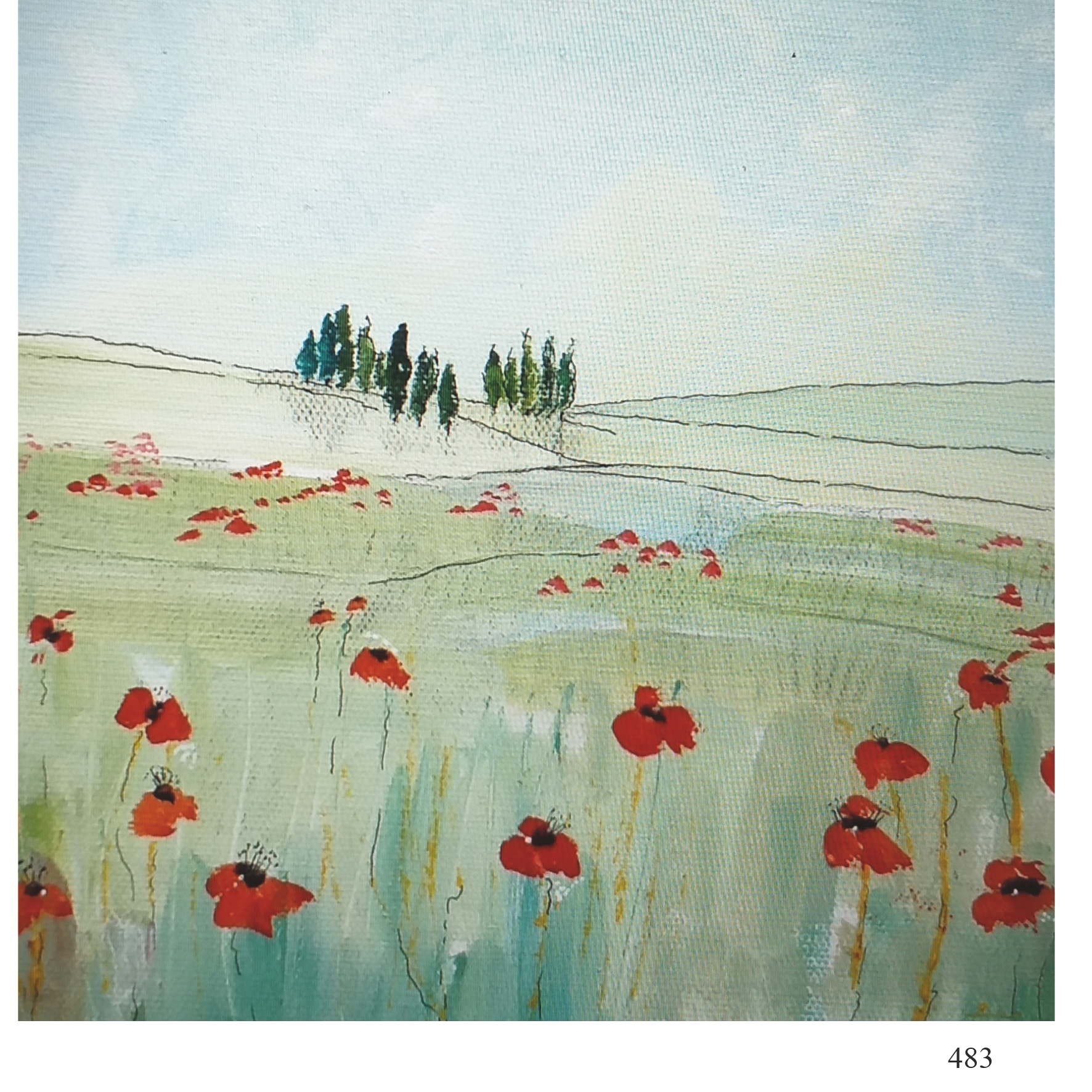 483 poppy field Liz Fletcher artycards.jpg