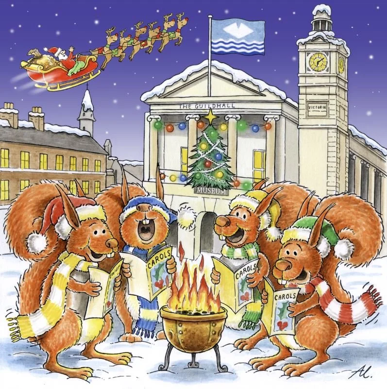 A R XMAS GUILDHALL.JPG