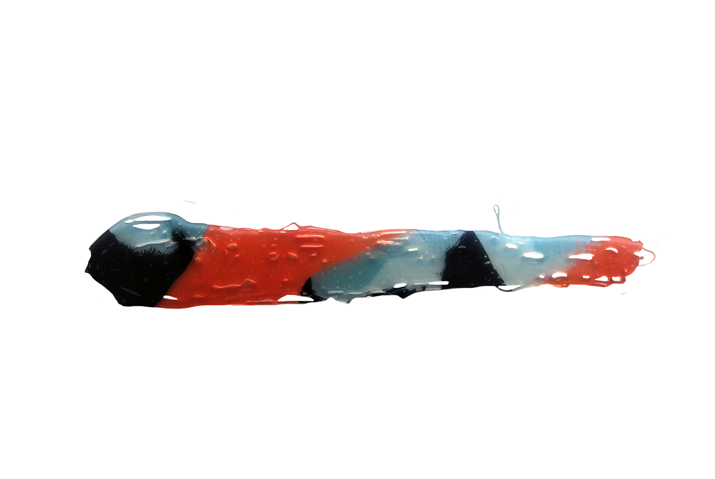TRANSFER nº3, 2015, Transferencia Digital sobre cola termofusible. 5,5 x 38 cm