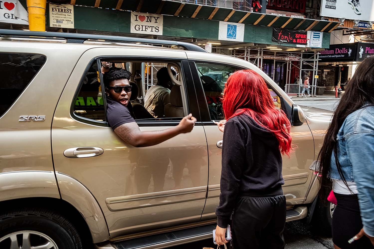 Rapper Times Square