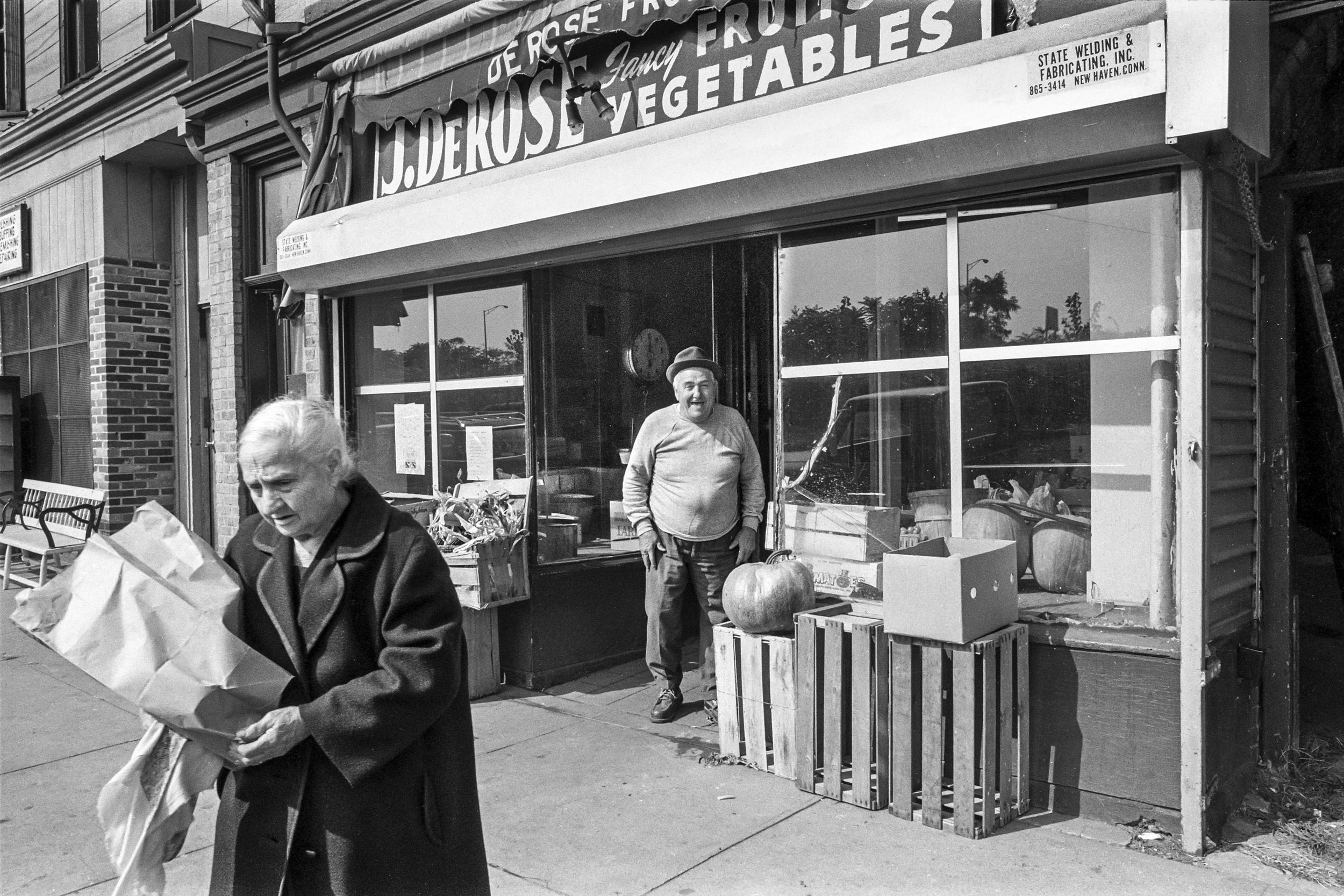  Tony, who worked for John DeRose at DeRose Grocery in 1978, when it was located on State Street. Premium Wash &amp; Fold is located here today. 