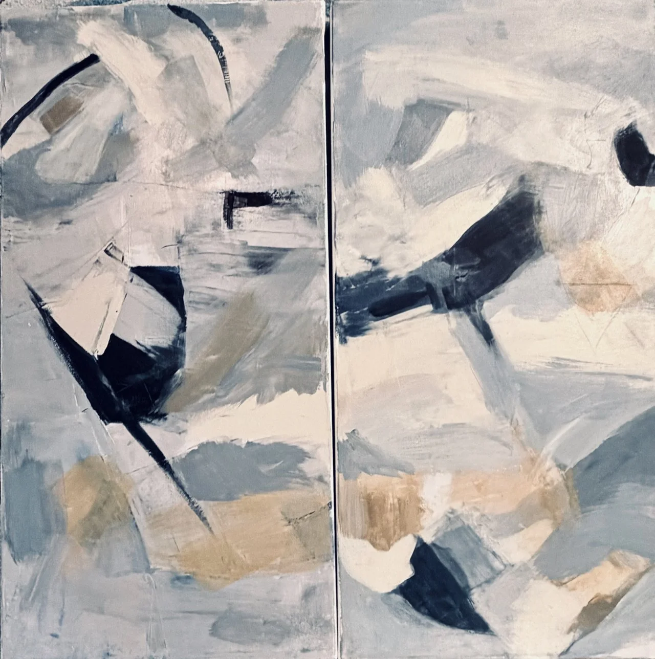 Inspirations 5, diptych