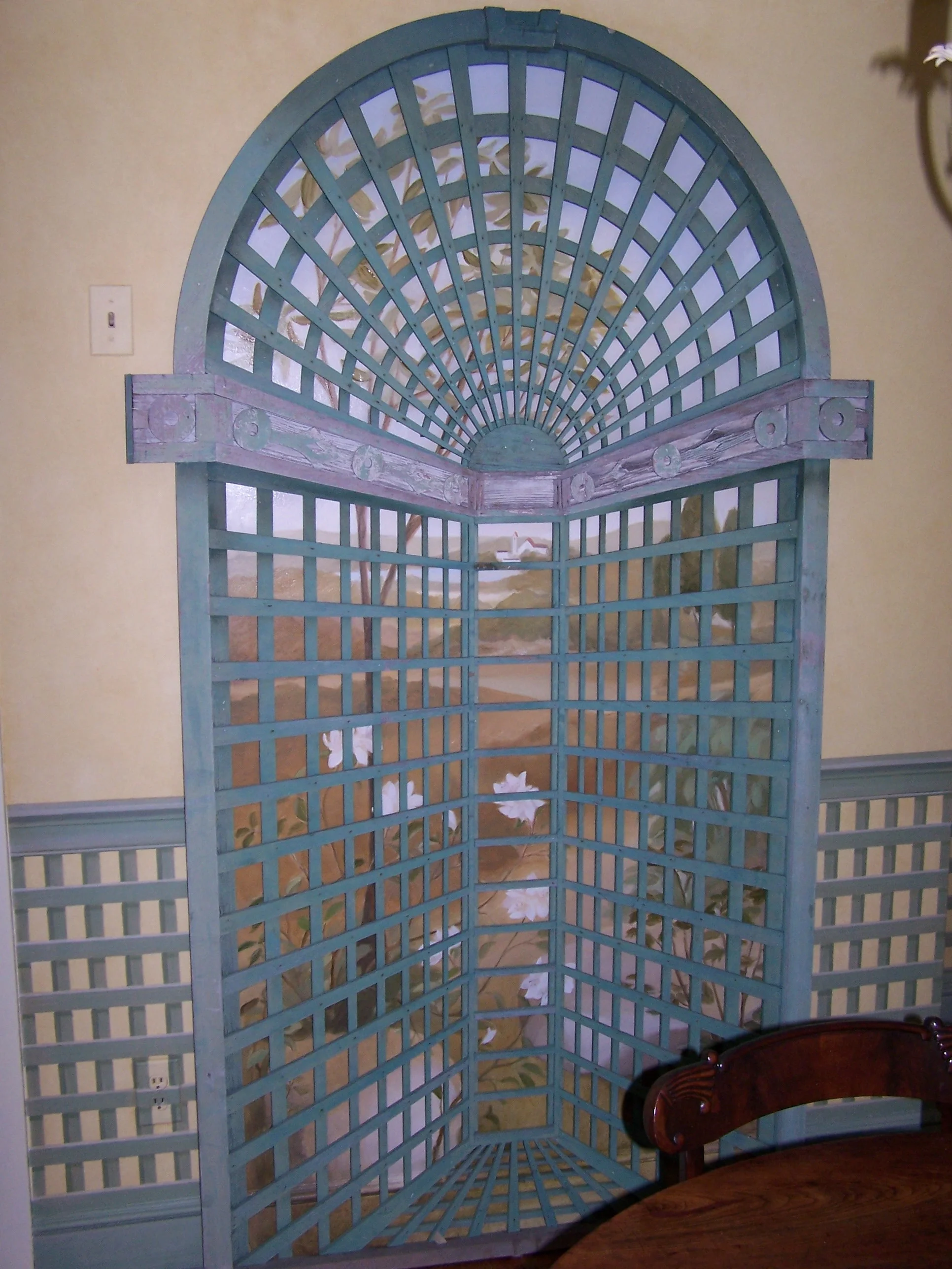 Dining room mural