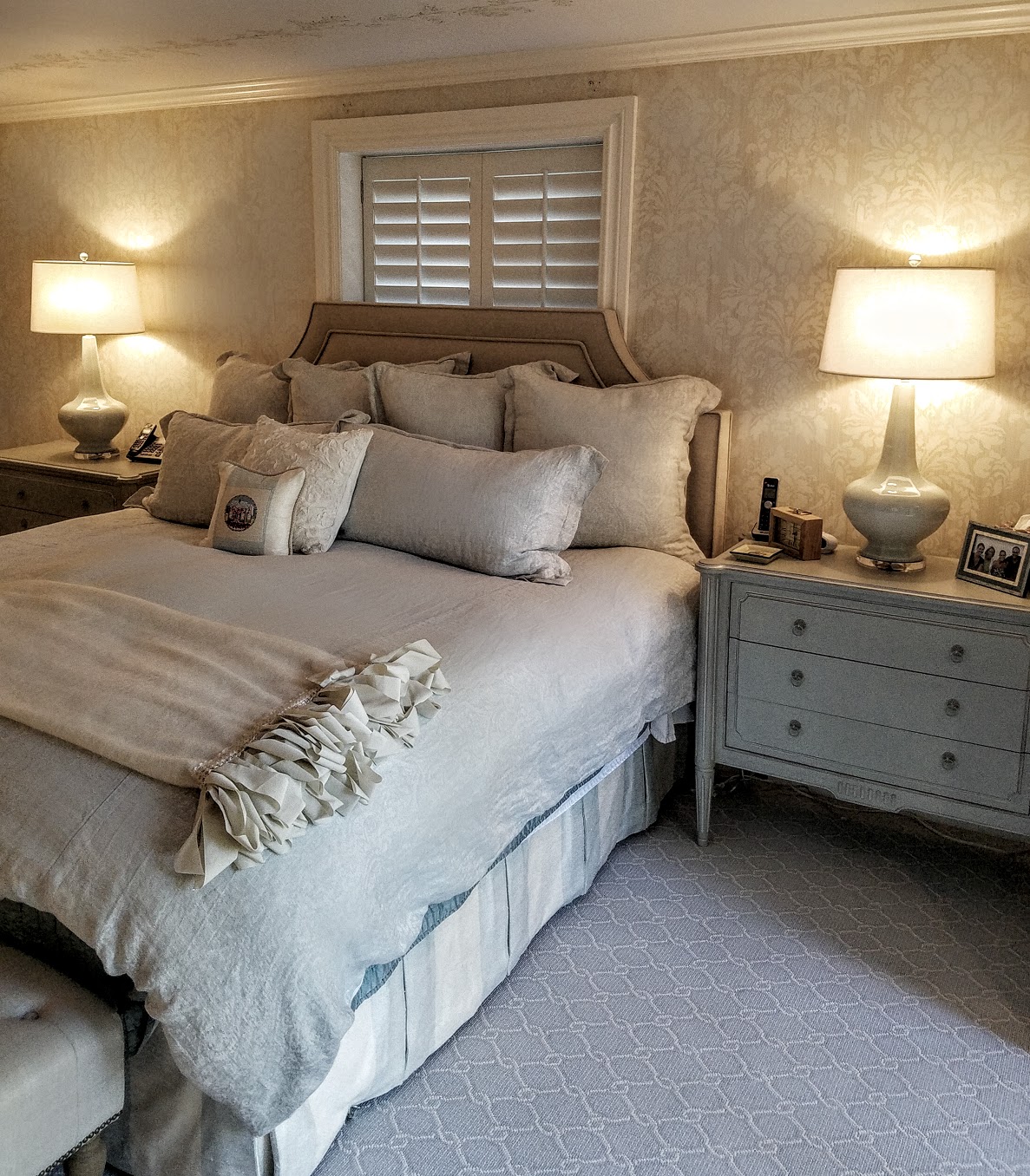 Custom designed accent wall