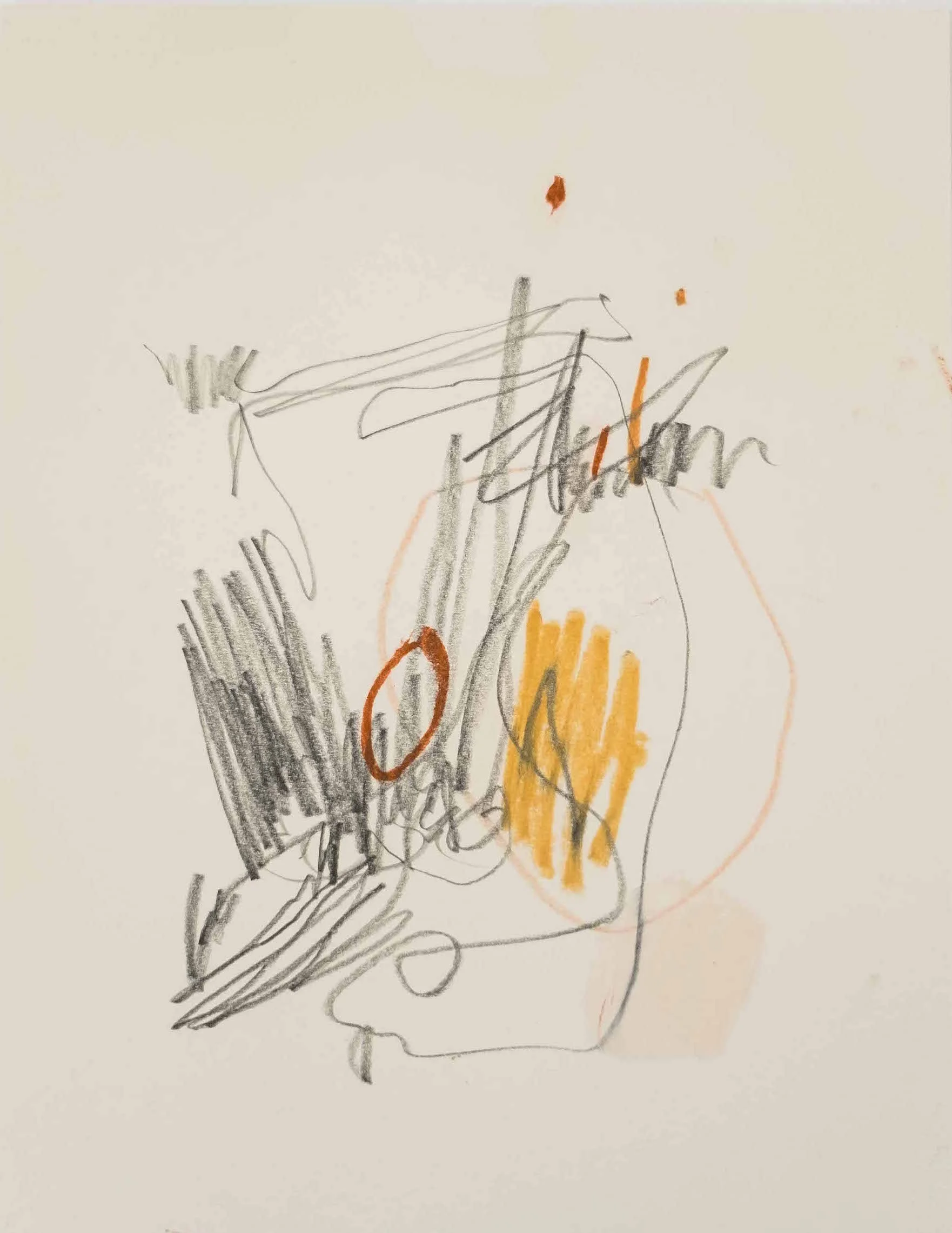 Velma / 8.5” x 11” / graphite and chalk pastel on paper