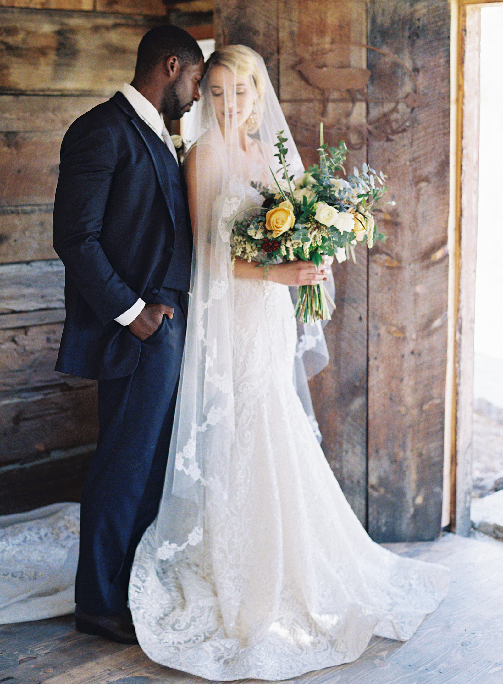 Wild Canyon Ranch Wedding | Berta Bridal | Vintage Bride