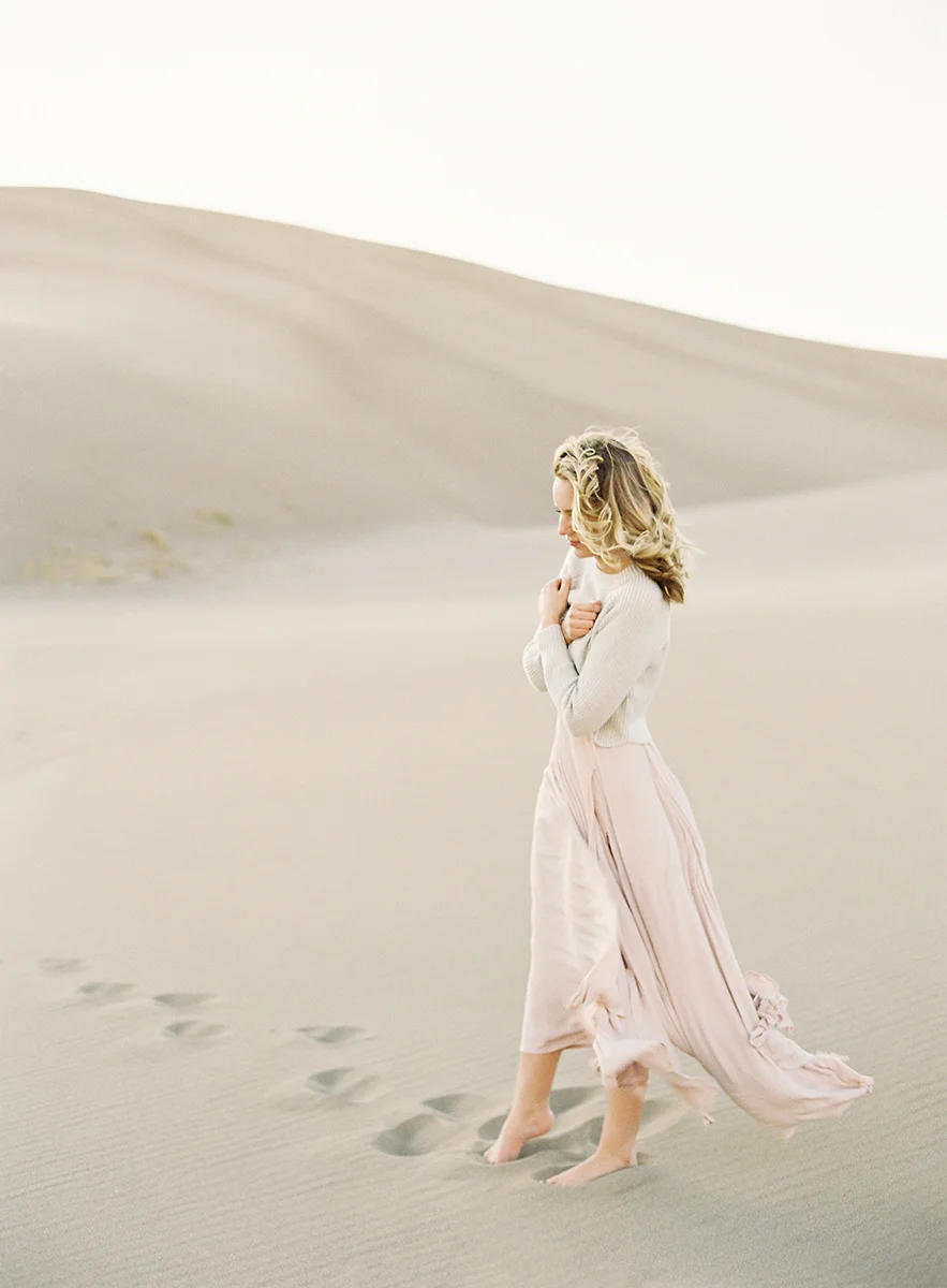 light filled engagement session