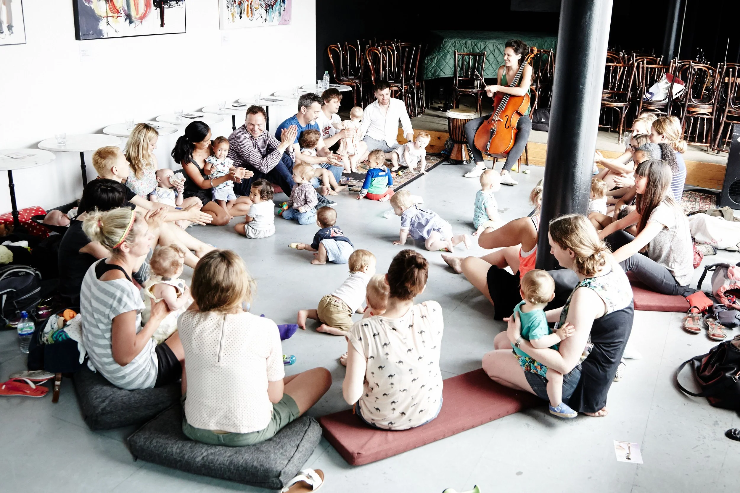 Tots Tunes Sunday Shake Up @ St Barnabas Dalston, London 