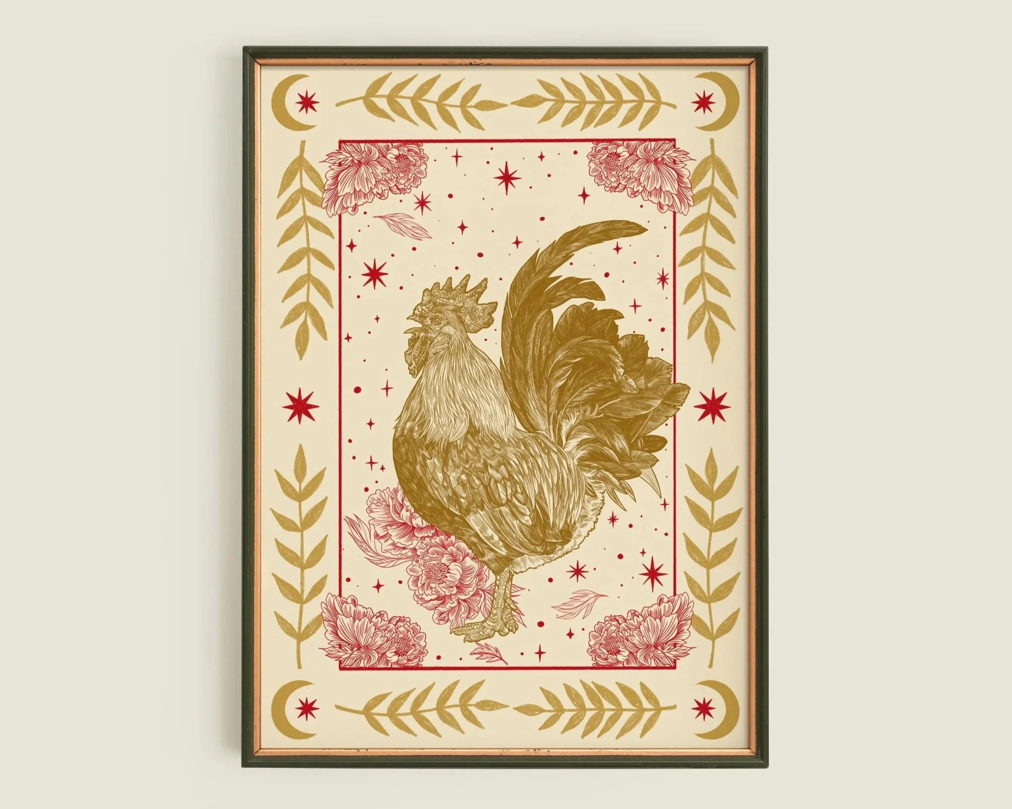 Year of the Rooster Print