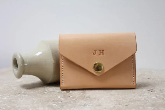 Minimal Leather Purse