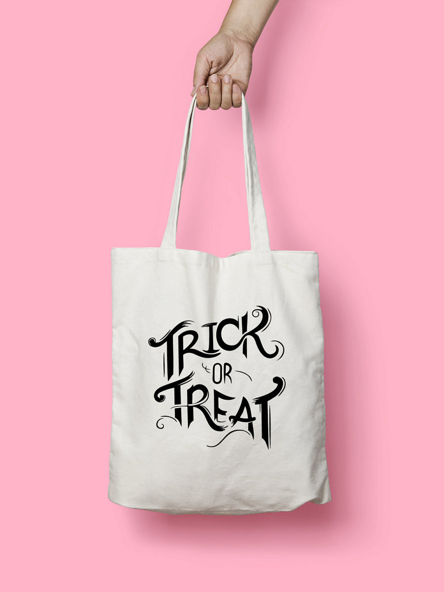 Trick or Treat tote