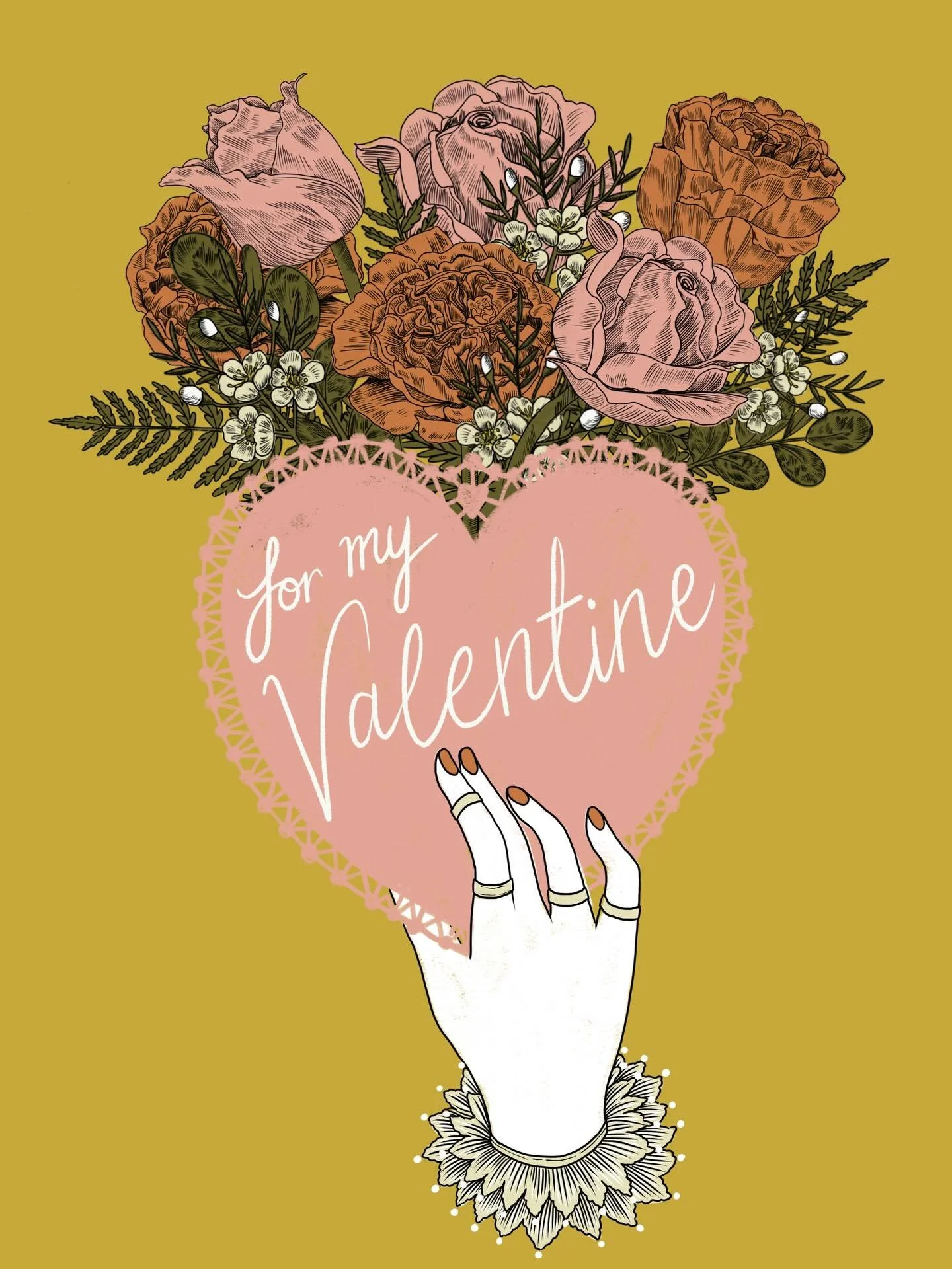 It&rsquo;s officially the month of 💘💘💘 

Which valentines design is your favourite? 

#illustration #greetingcarddesign #valentines #procreateillustration #illustrationartists