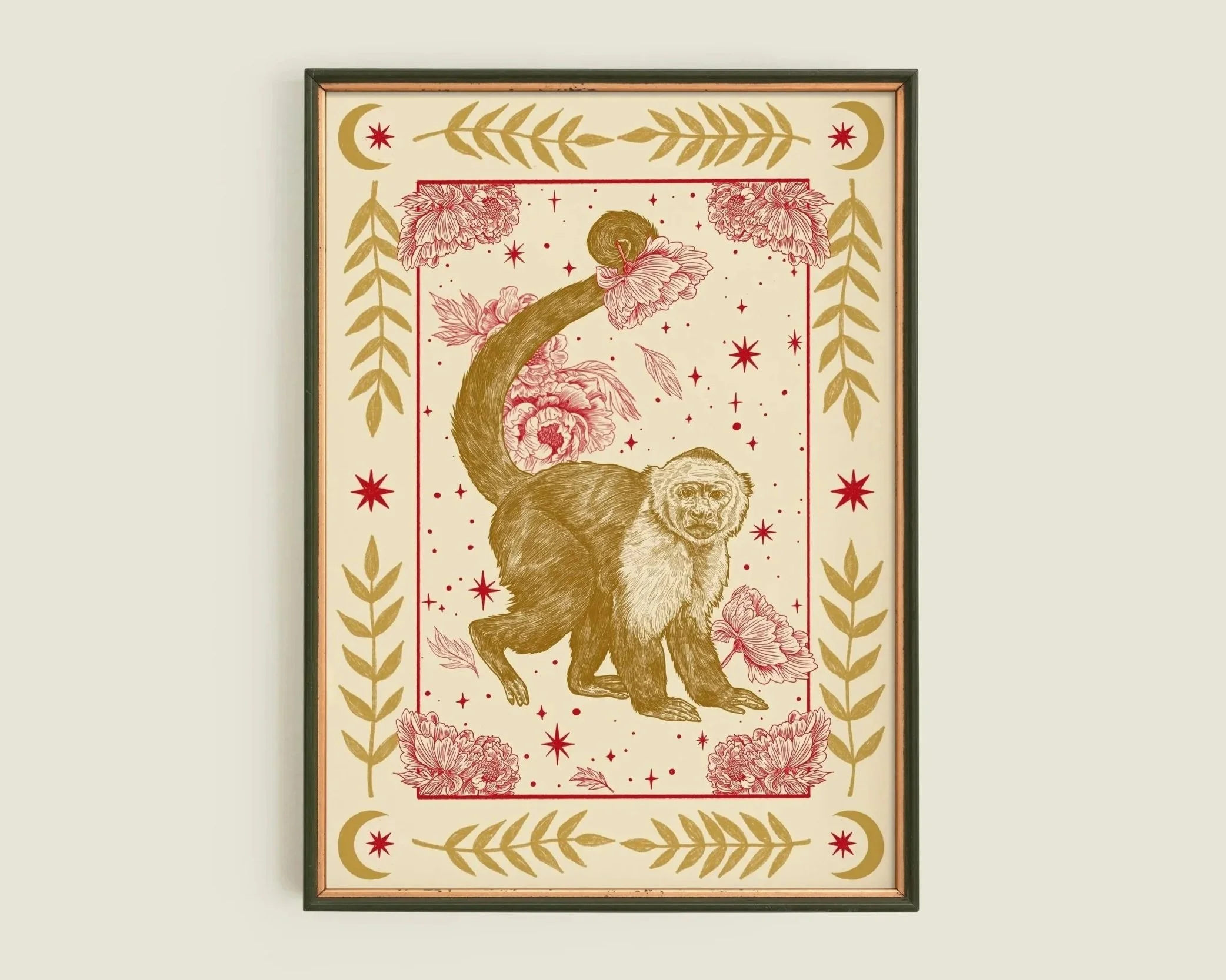 Year of the Monkey Print